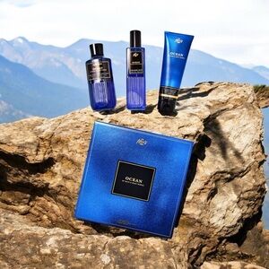 Bath & Body Works Men’s Ocean Body Care Gift Box Set NWT